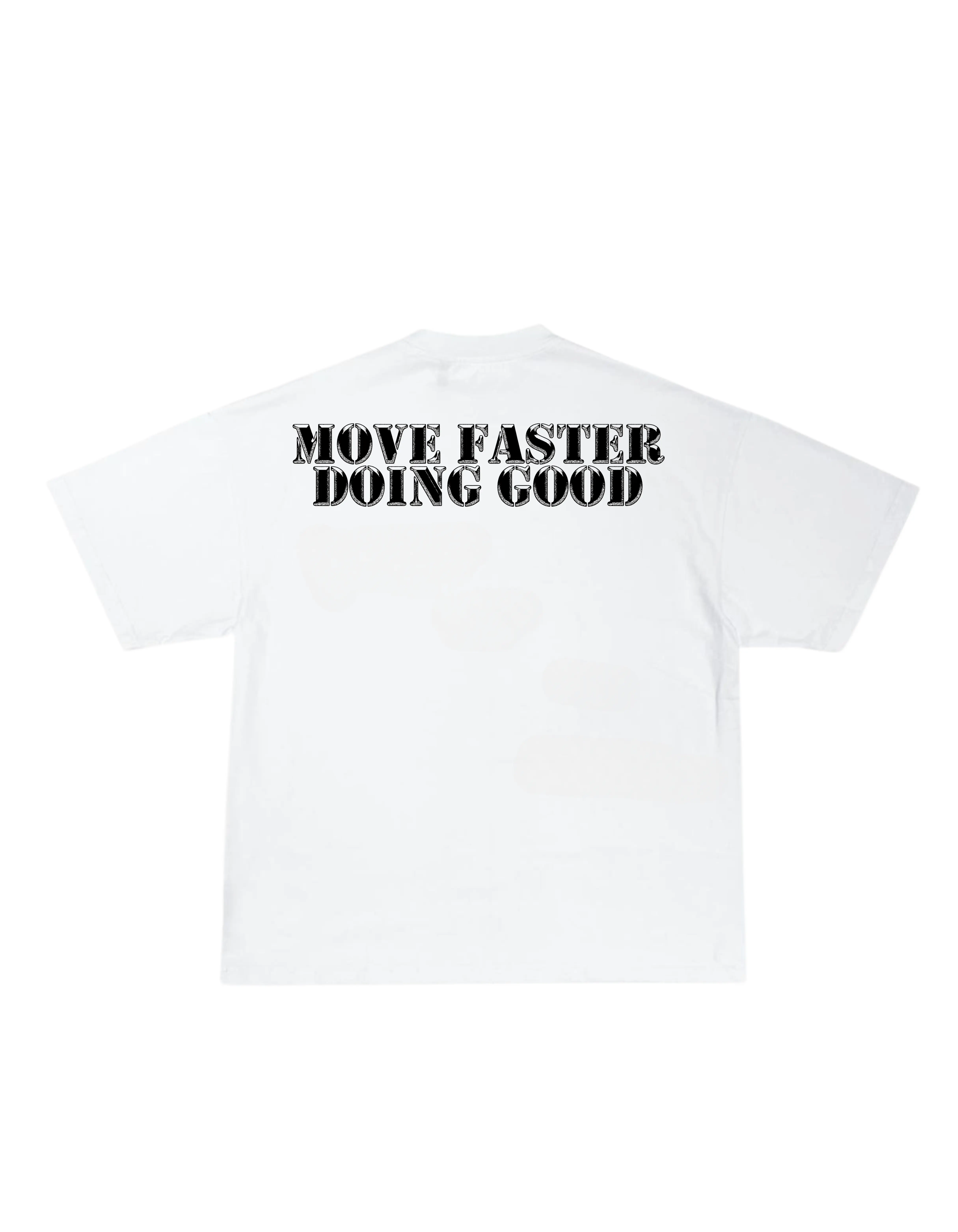 FASTER 2 WHITE back